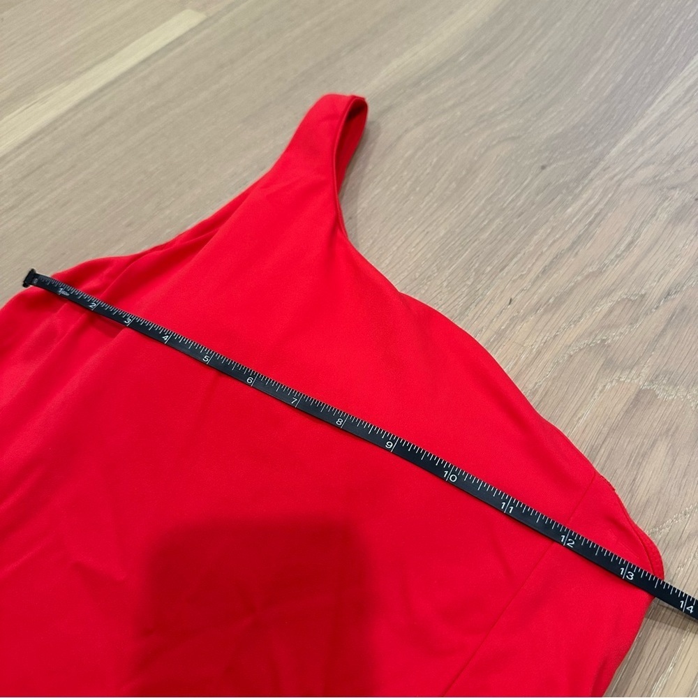 Women’s Athletic Dress One Shoulder Red Tennis Pickleball Golf Workout Small - Picture 3 of 7